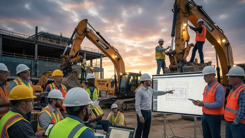 Digital construction workforce upskilling