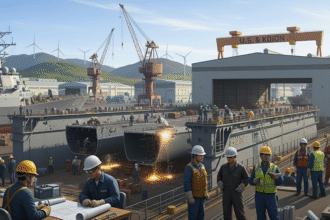 New 150-Billion-Dollar Korean Commitment to U.S. Shipbuilding