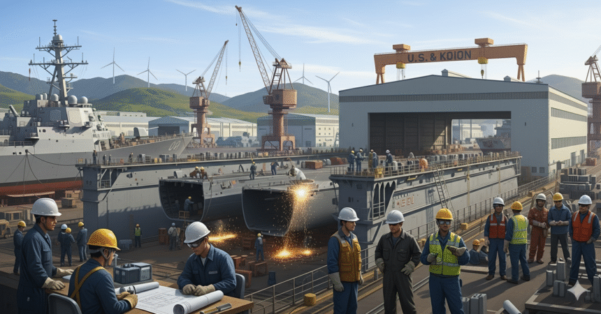 New 150-Billion-Dollar Korean Commitment to U.S. Shipbuilding