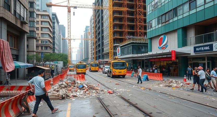 Mega-Projects Disrupt Daily Life