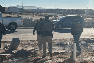 Masked ICE Agents Storm Far East El Paso Construction Site