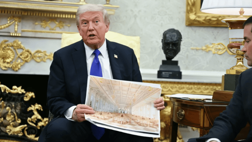 U.S. Judge Reviews Bid to Halt Trump White House Ballroom Construction